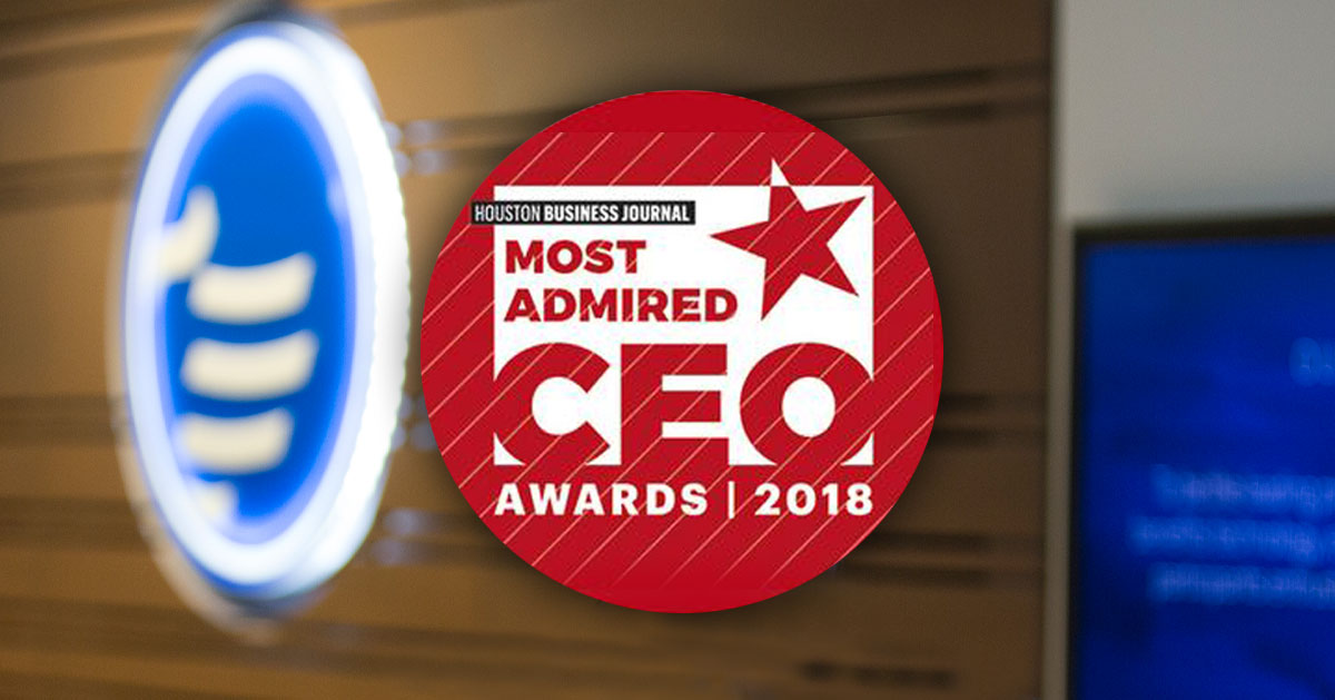 Rich Wolfe Wins the Houston Business Journal’s Most Admired CEO Award